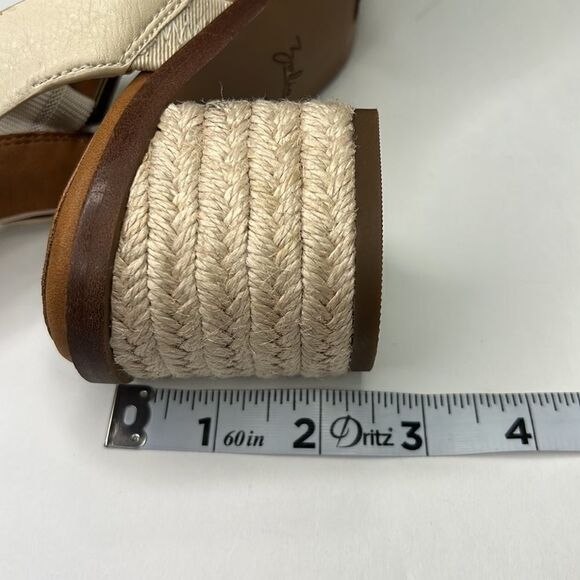 Zodiac Women’s Birch Ivy-Jute Espadrille Block Heel Sandal Size 5 - Picture 7 of 8